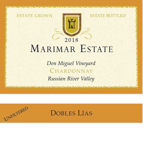 2018 Marimar Estate Winery Dobles Lias Chardonnay
