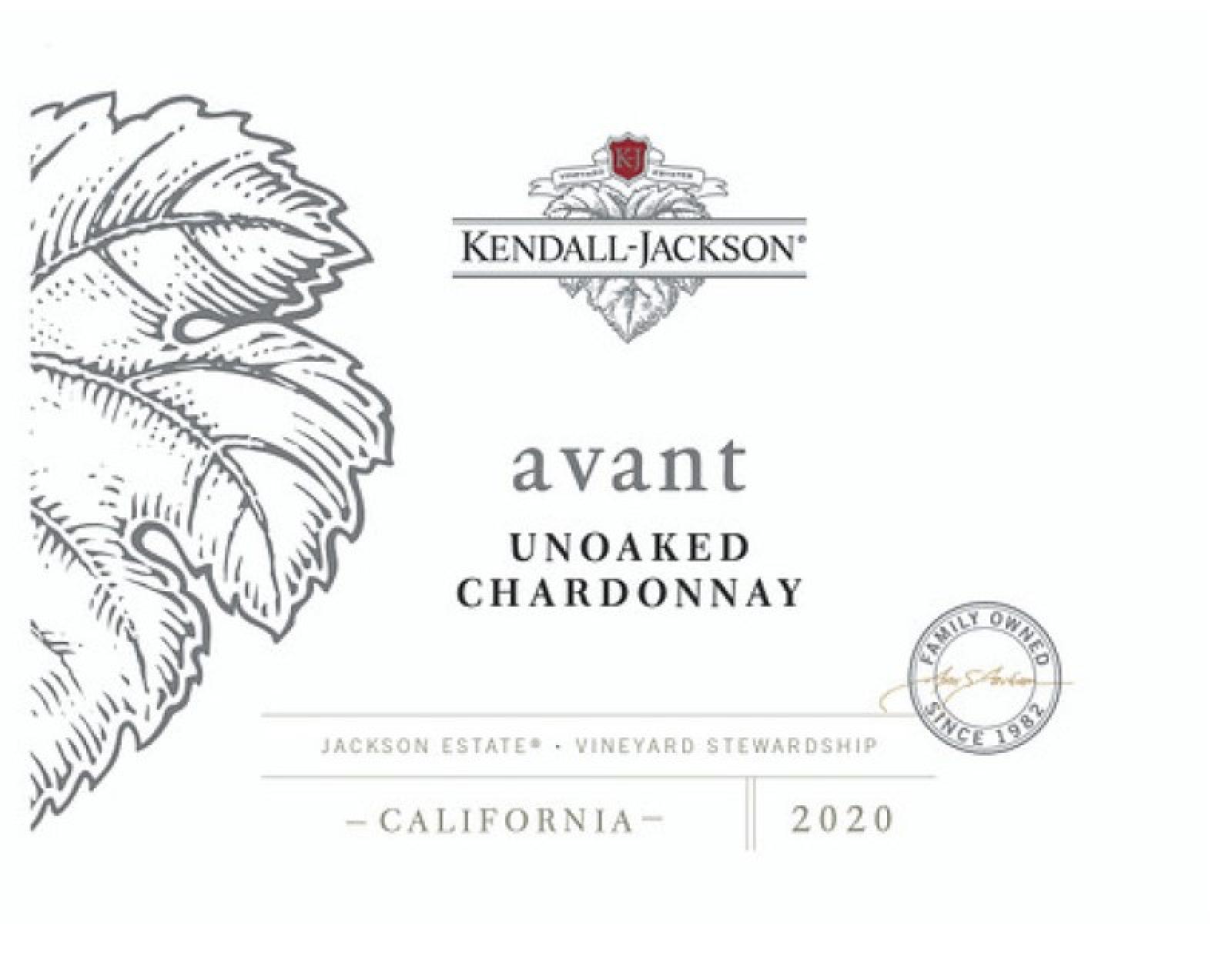 Kendall-Jackson Avant Unoaked Chardonnay 2020