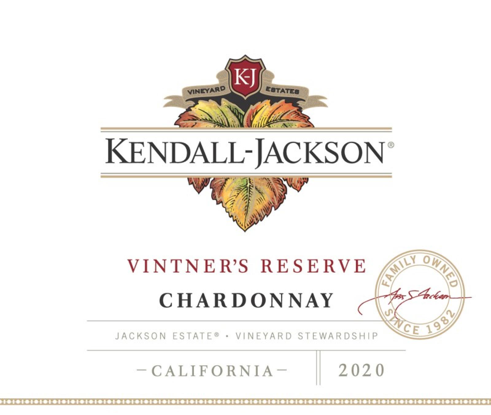 Kendall Jackson Vintner's Reserve Chardonnay 2020