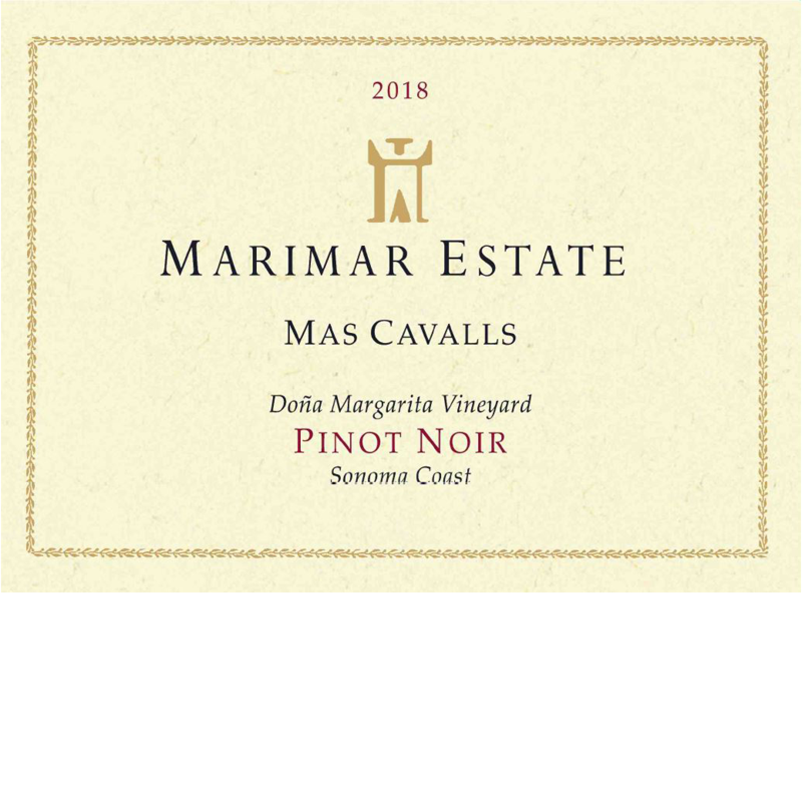 2018 Marimar Estate Winery Mas Cavalls Pinot Noir