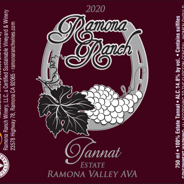 Ramona Ranch Tannat 2020