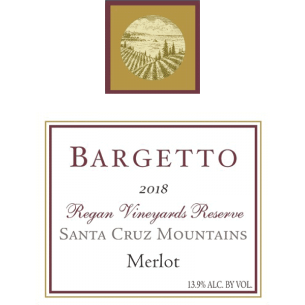 Bargetto Reserve Merlot 2018
