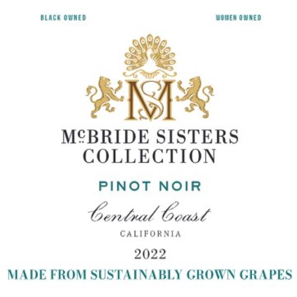 McBride Sisters Central Coast Pinot Noir 2022