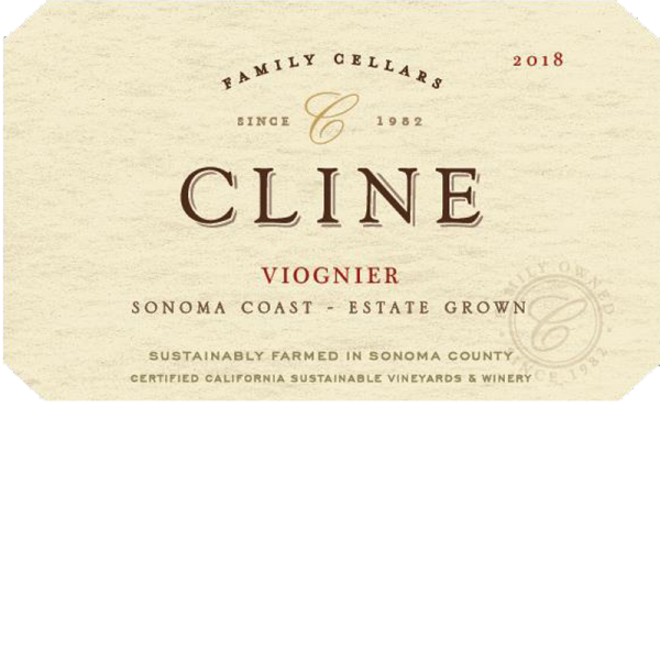 2018 Cline Family Cellars Viognier