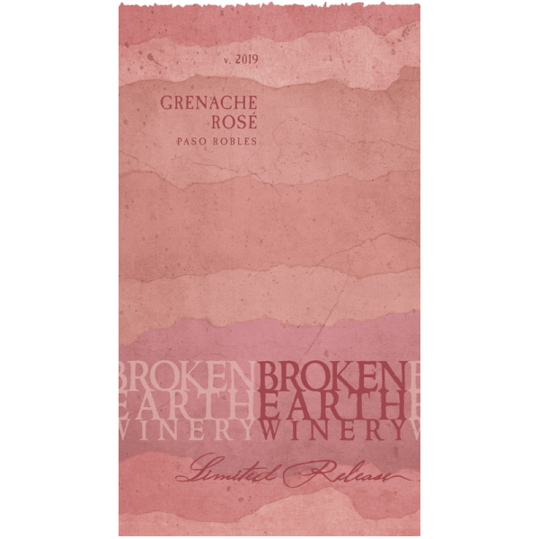 2019 Broken Earth Winery Grenache Rosé