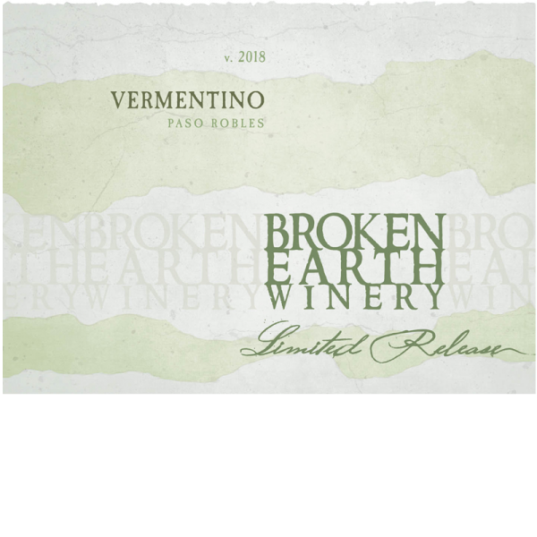 2018 Broken Earth Winery Vermentino