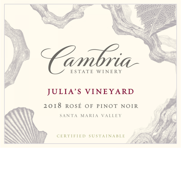 Cambria Estate Rose of Pinot Noir Julia's Vineyard 2018