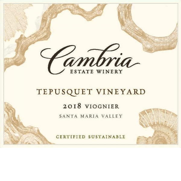 2018 Cambria Estate Winery Tepusquet Viognier 