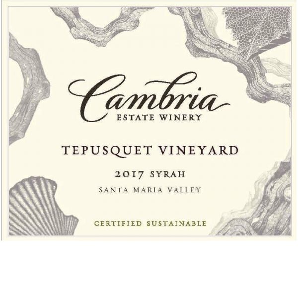 2017 Cambria Estate Winery Tepusquet Syrah
