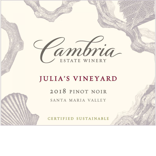 2018 Cambria Estate Winery Julias Vineyard Pinot Noir 