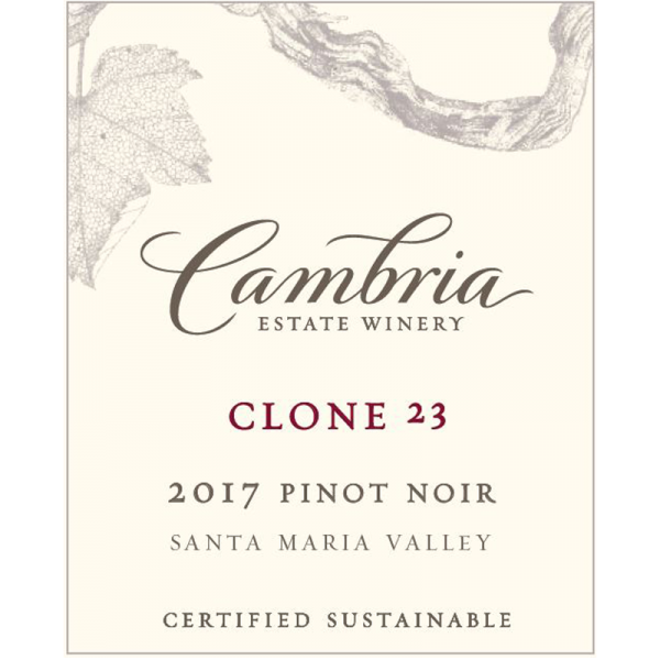 Cambria Estate Clone 23 Pinot Noir 2017