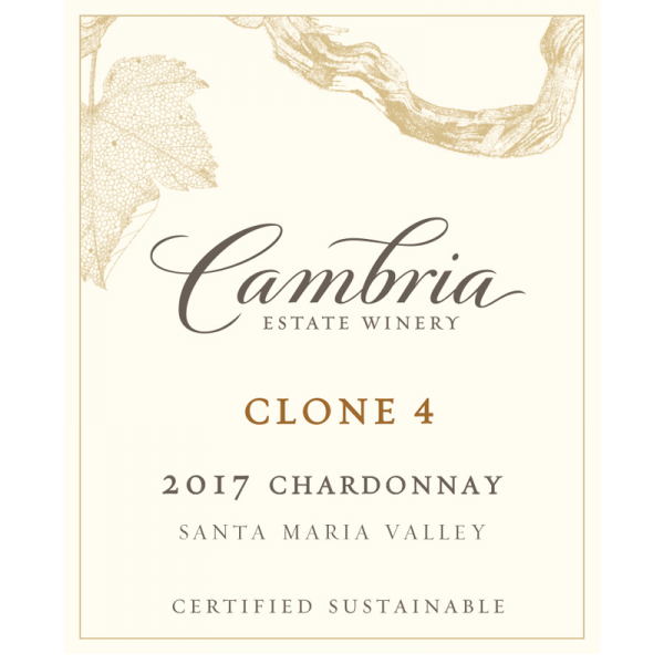 2017 Cambria Winery Clone 4 (Seeds of Empowerment) Chardonnay 