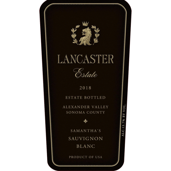 Lancaster Samantha's Sauvignon Blanc 2018