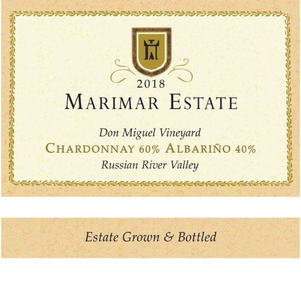 2018 Marimar Estate Winery Chardonnay / Albariño