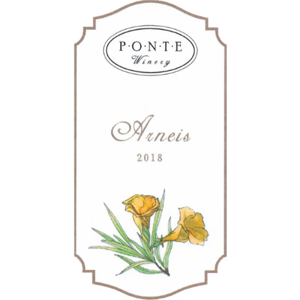 Ponte Family Winery Arneis 2020