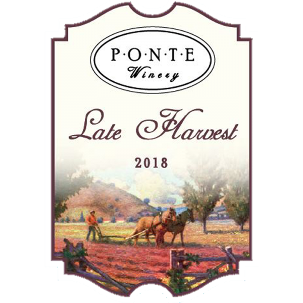 Ponte Late Harvest White Blend 2017