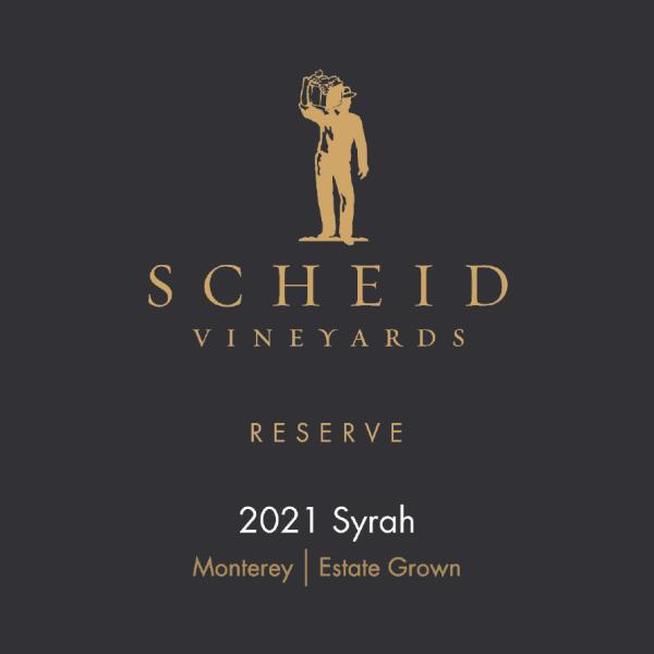 Scheid Vineyards Syrah Reserve 2021
