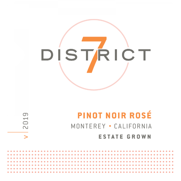 District 7 Pinot Noir Rose 2019