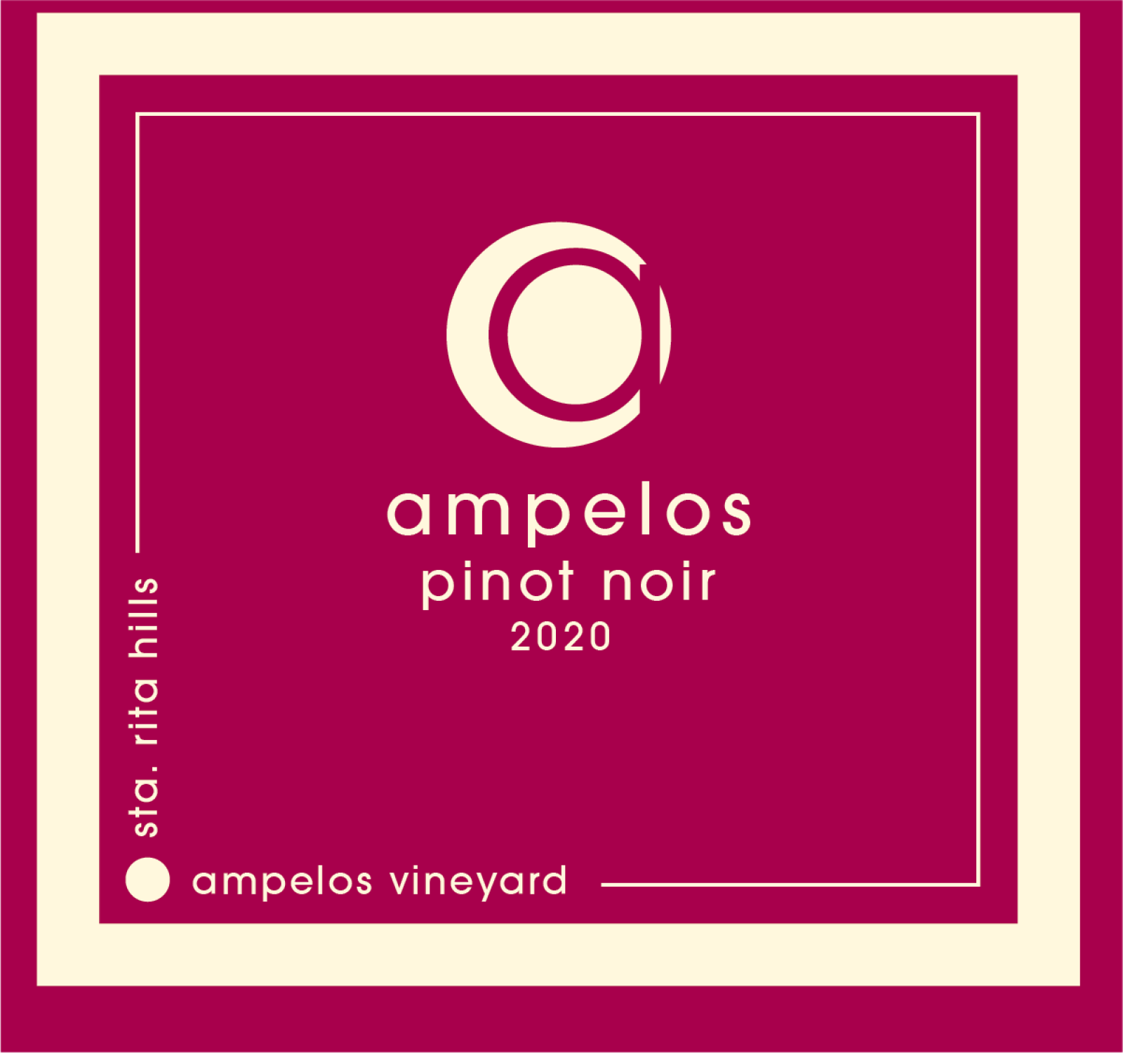 Ampelos Cellars Santa Rita Hills Pinot Noir 2020