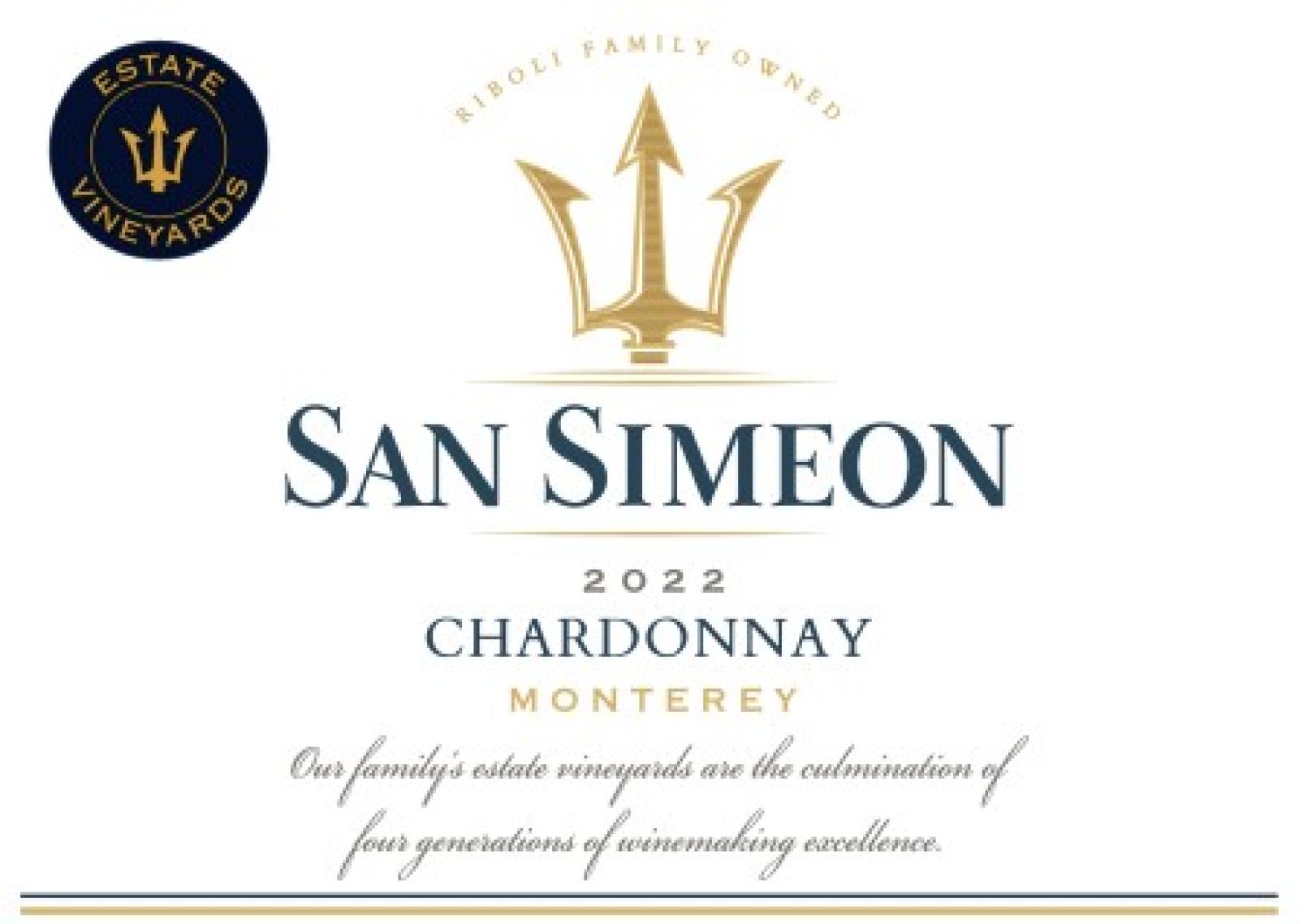 2023 Chardonnay San Simeon