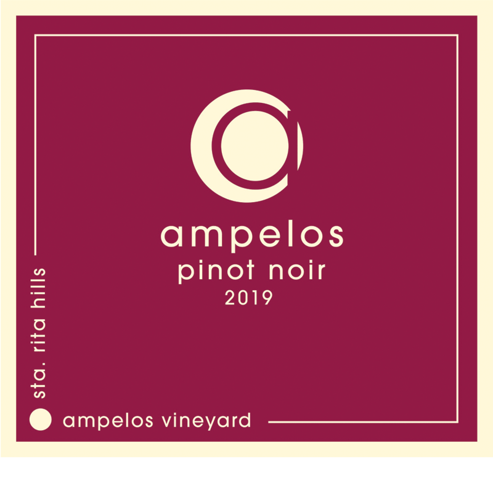 Ampelos Santa Rita Hills Pinot Noir 2019