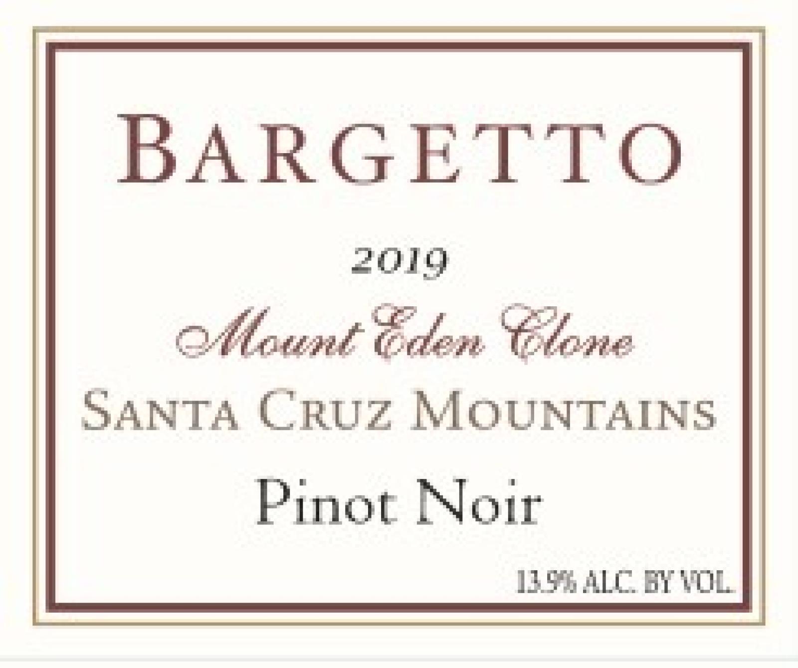 Mt. Eden Pinot Noir