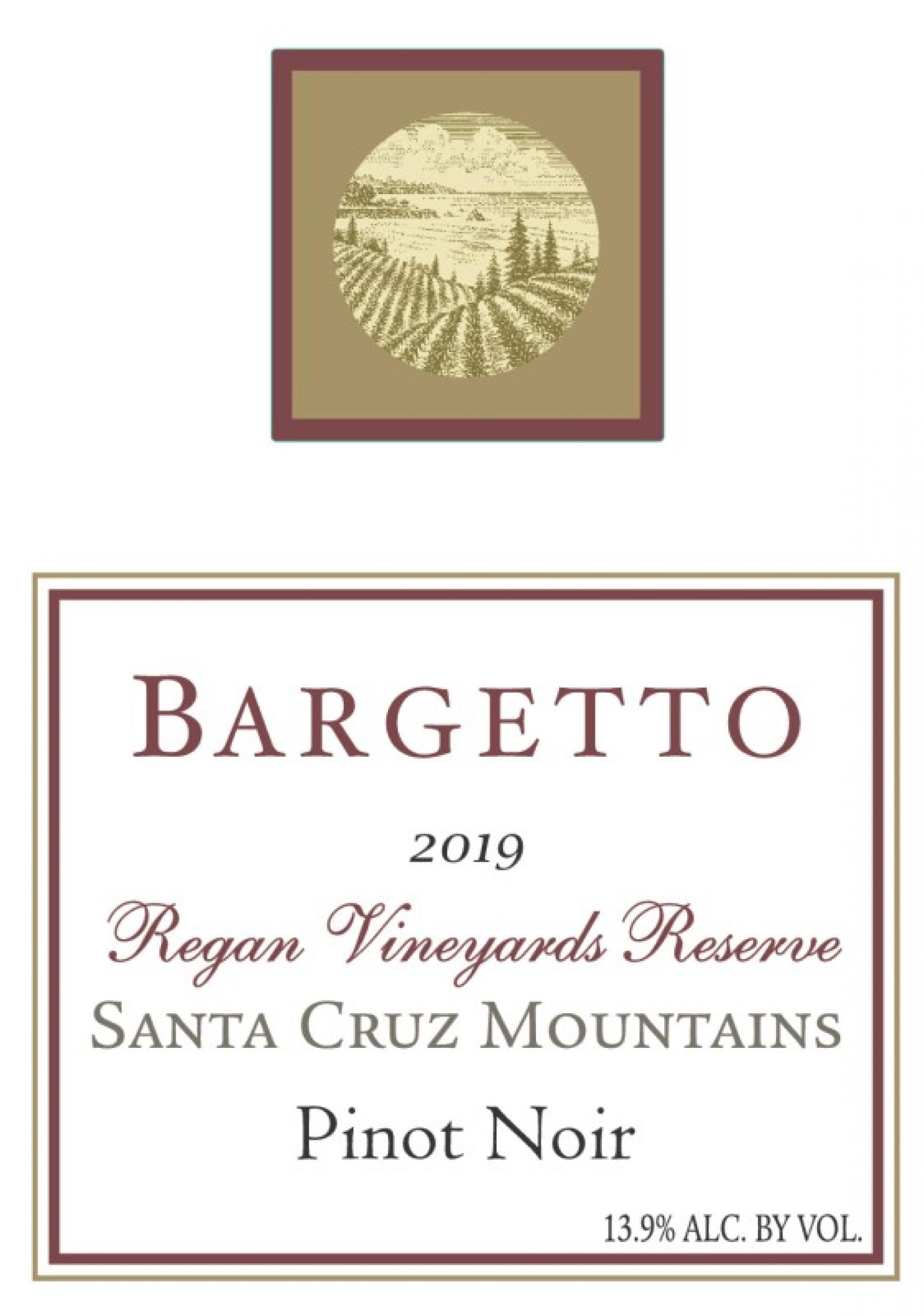 Bargetto Pinot Noir Reserve 2019