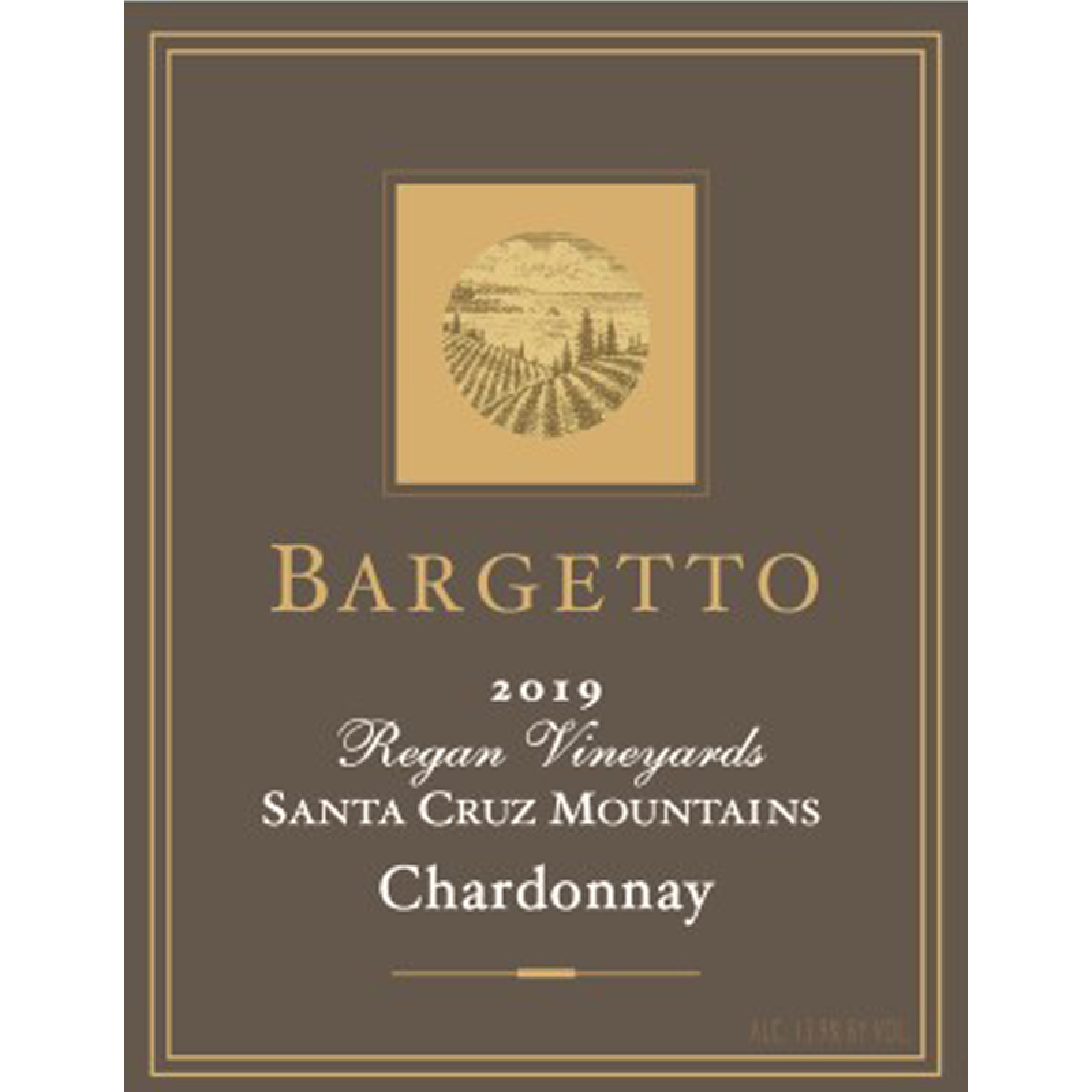 Bargetto Santa Cruz Mountains Chardonnay 2019