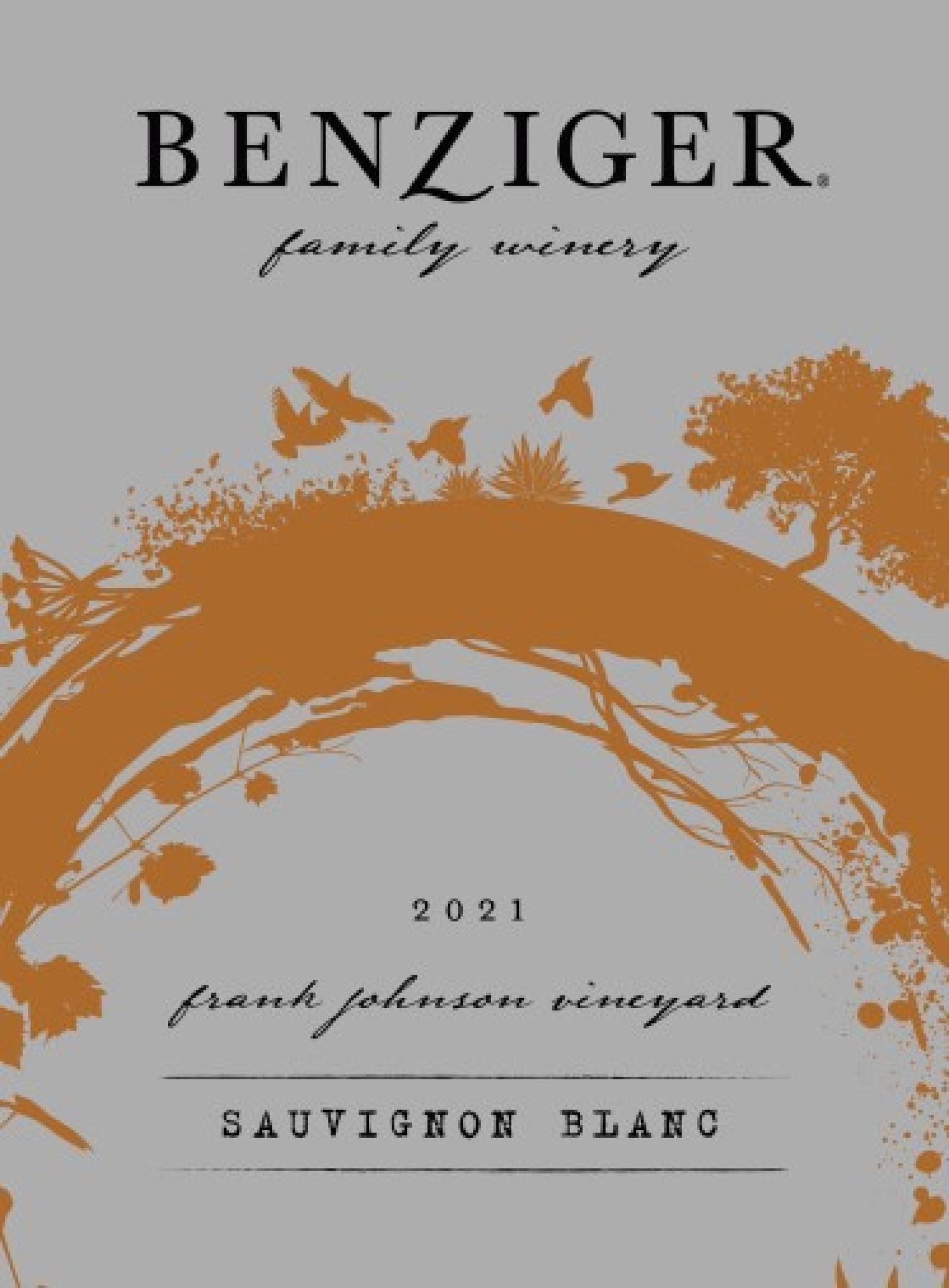 Benziger Sauvignon Blanc 2021