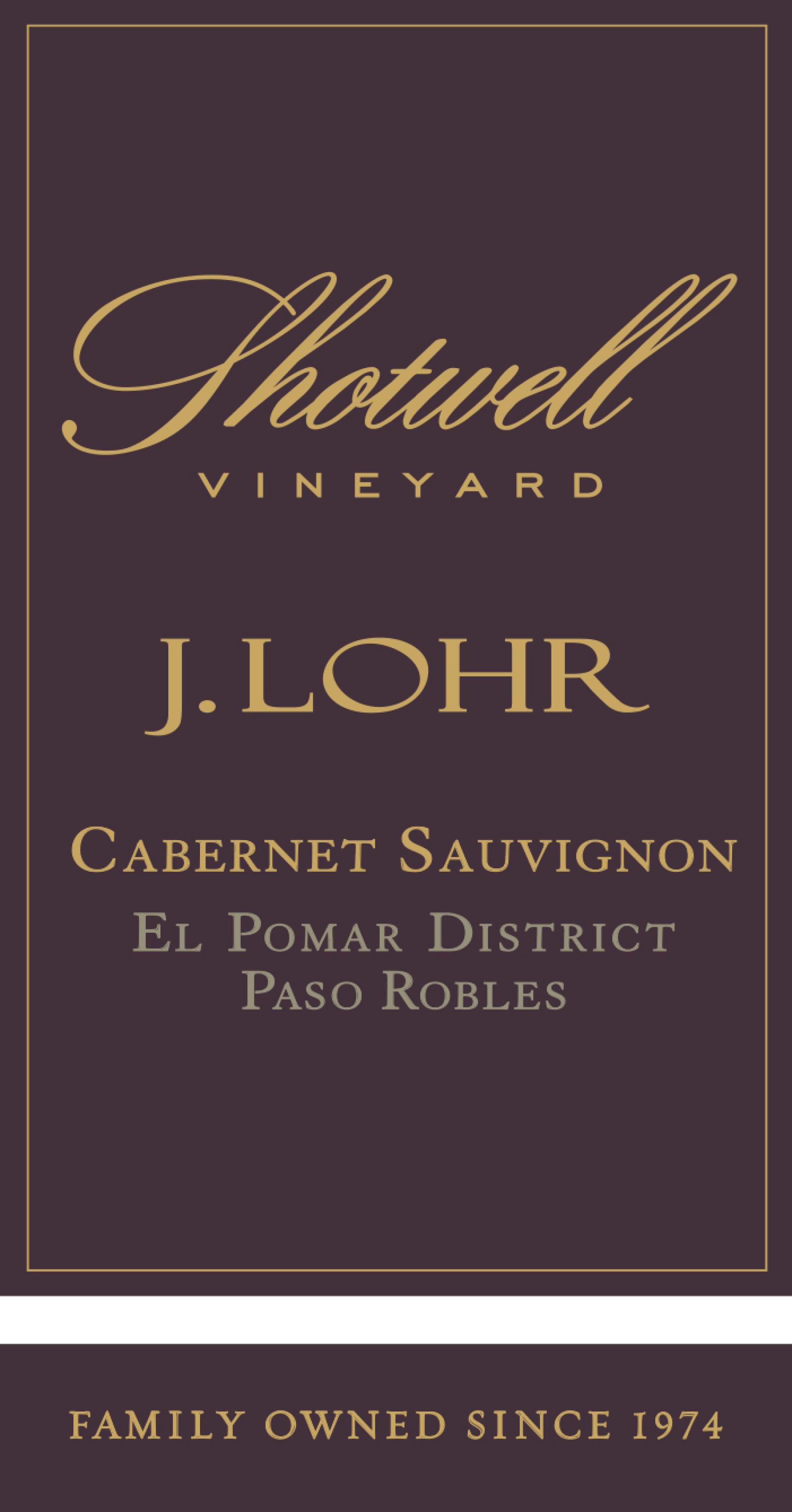 J Lohr Shotwell Vineyard Cabernet Sauvignon 2019