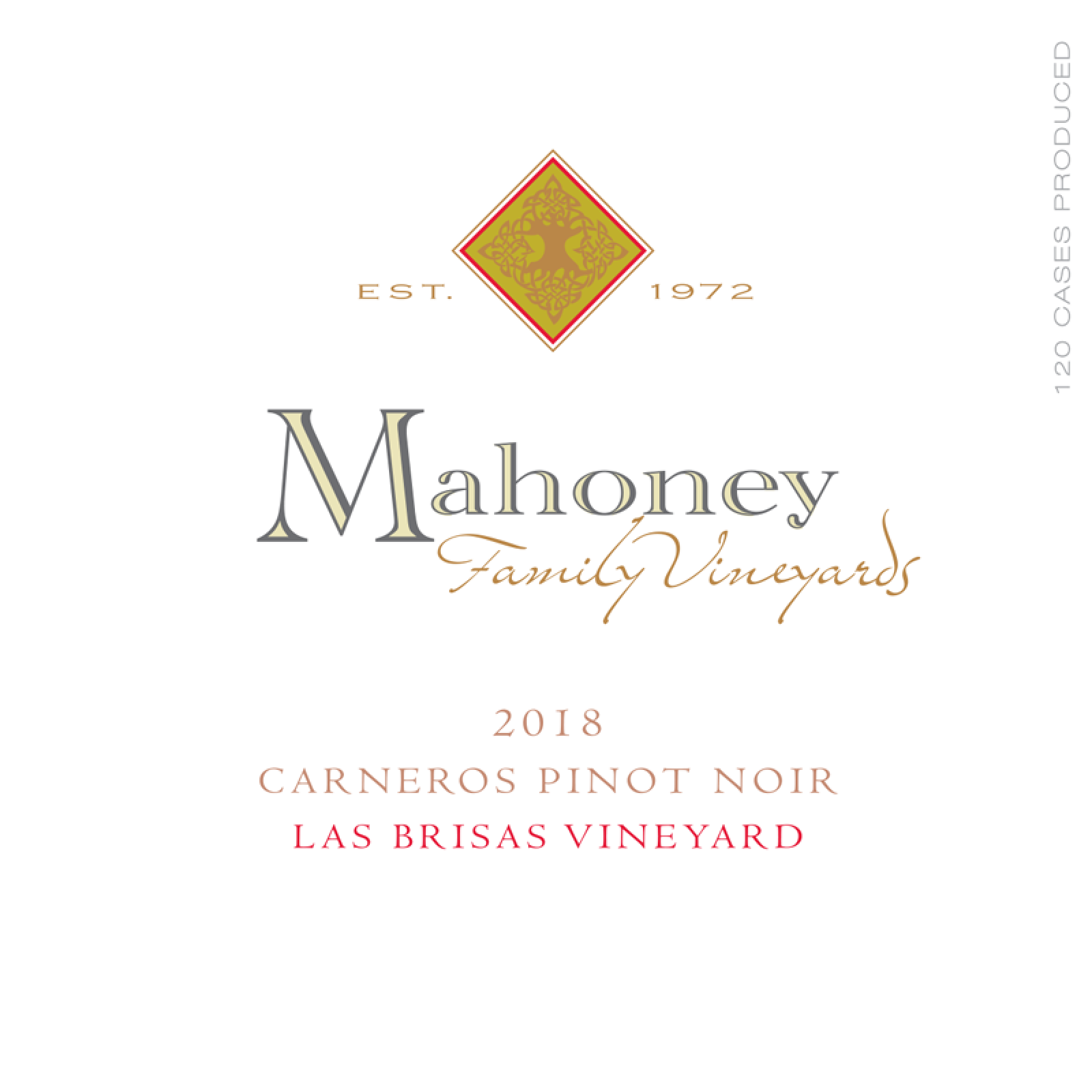 Mahoney Family Vineyards Las Brisas Vineyard Pinot Noir 2018