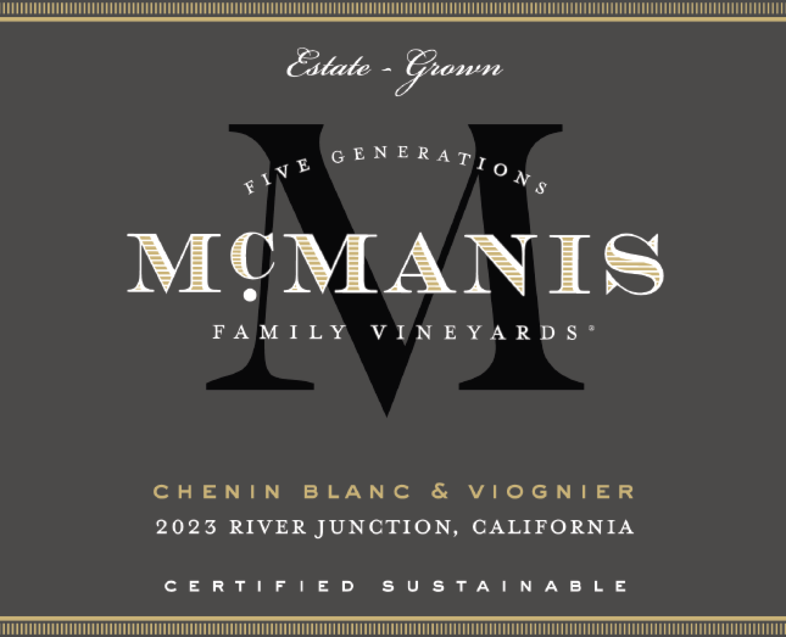 McManis Chenin Blanc and Viognier 2023