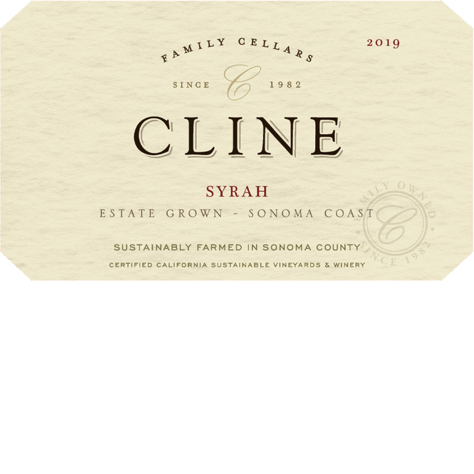 2019 Cline Family Cellars Syrah 