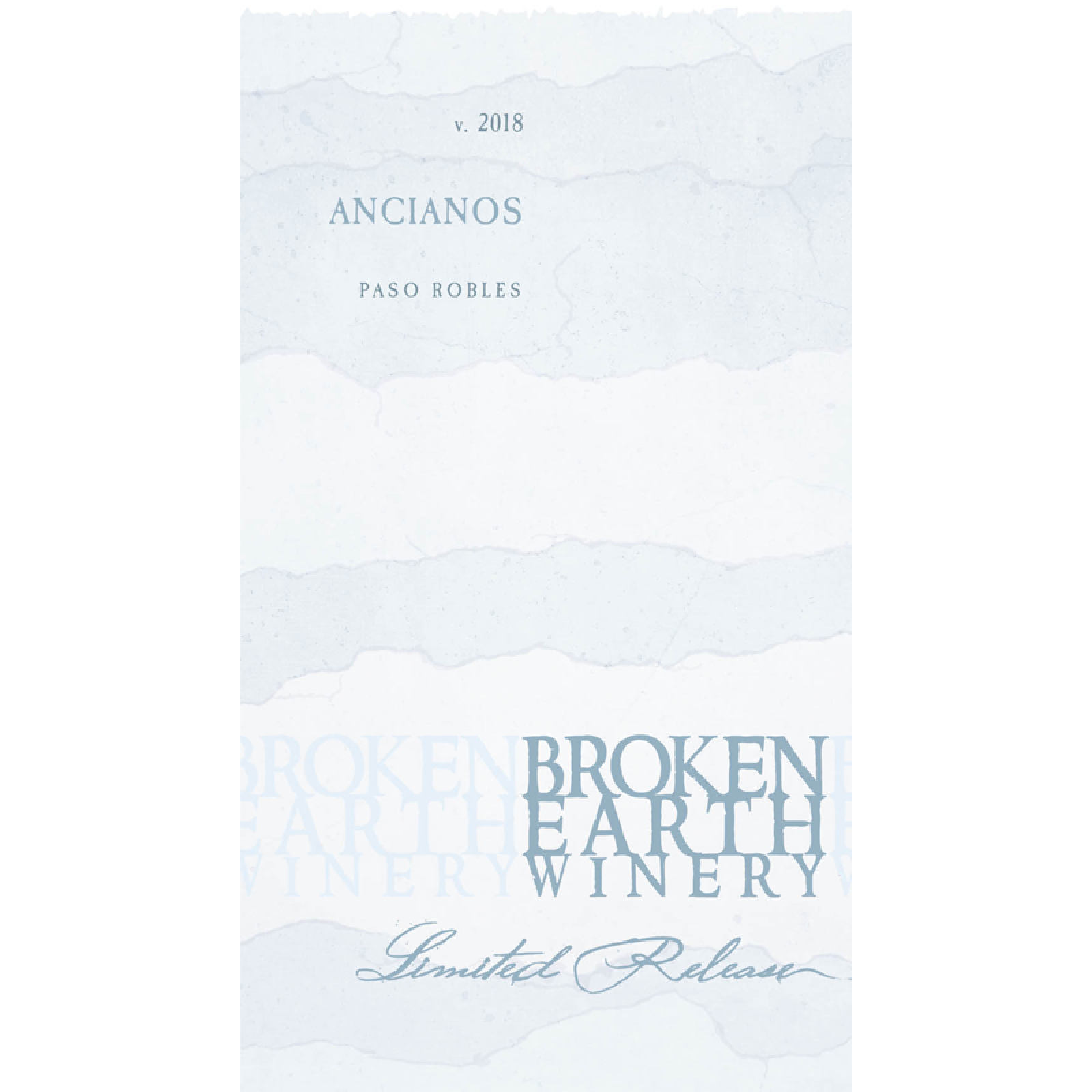 2018 Broken Earth Winery Ancianos