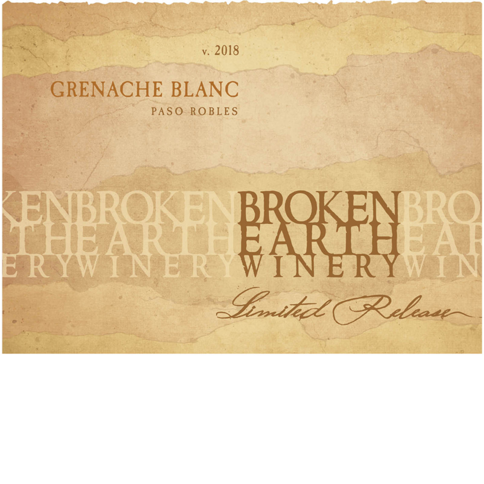 2018 Broken Earth Grenache Blanc