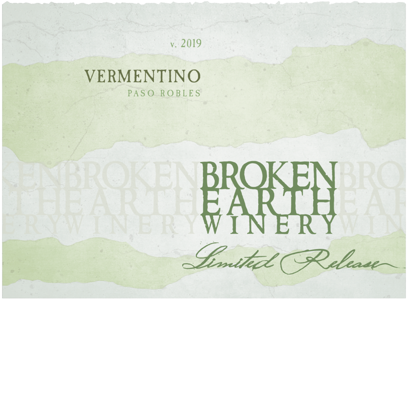 2019 Broken Earth Winery Vermentino