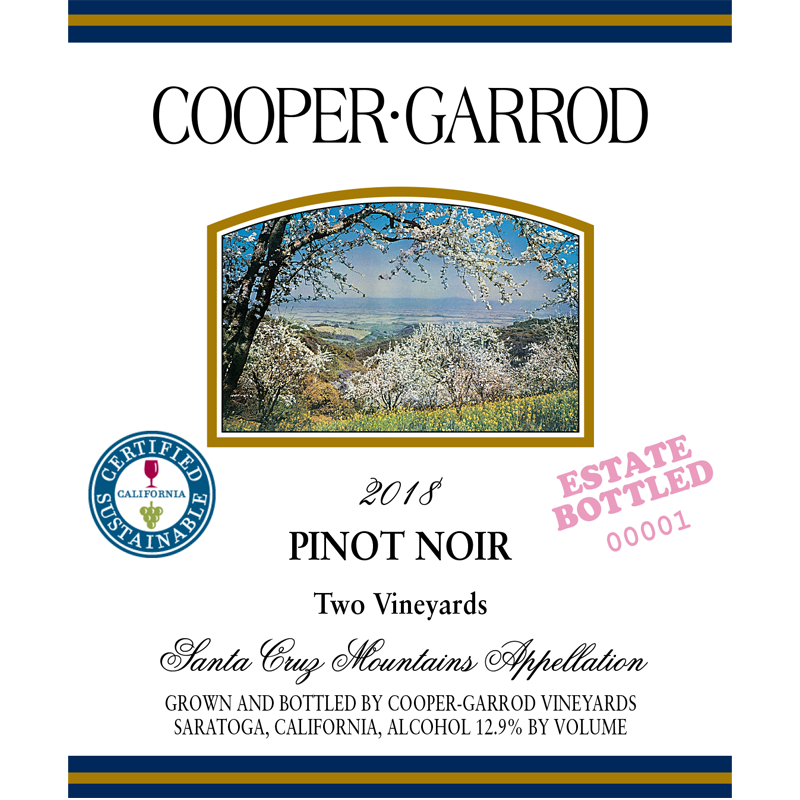 Cooper Garrod Two Vineyards Pinot Noir 2018