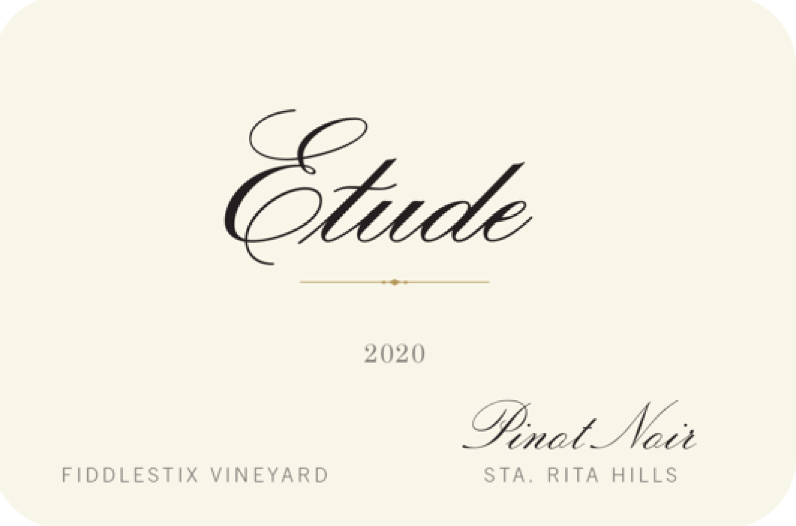 Etude Fiddlestix Vineyard Pinot Noir 2020