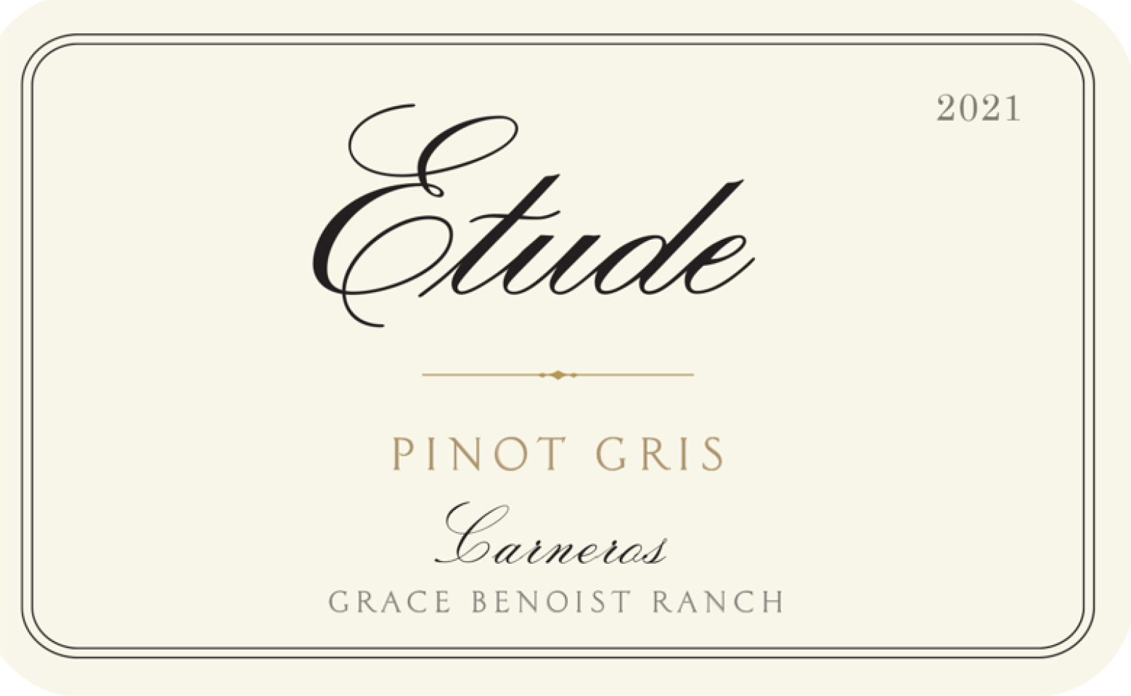 Etude Grace Benoist Ranch Pinot Gris 2020