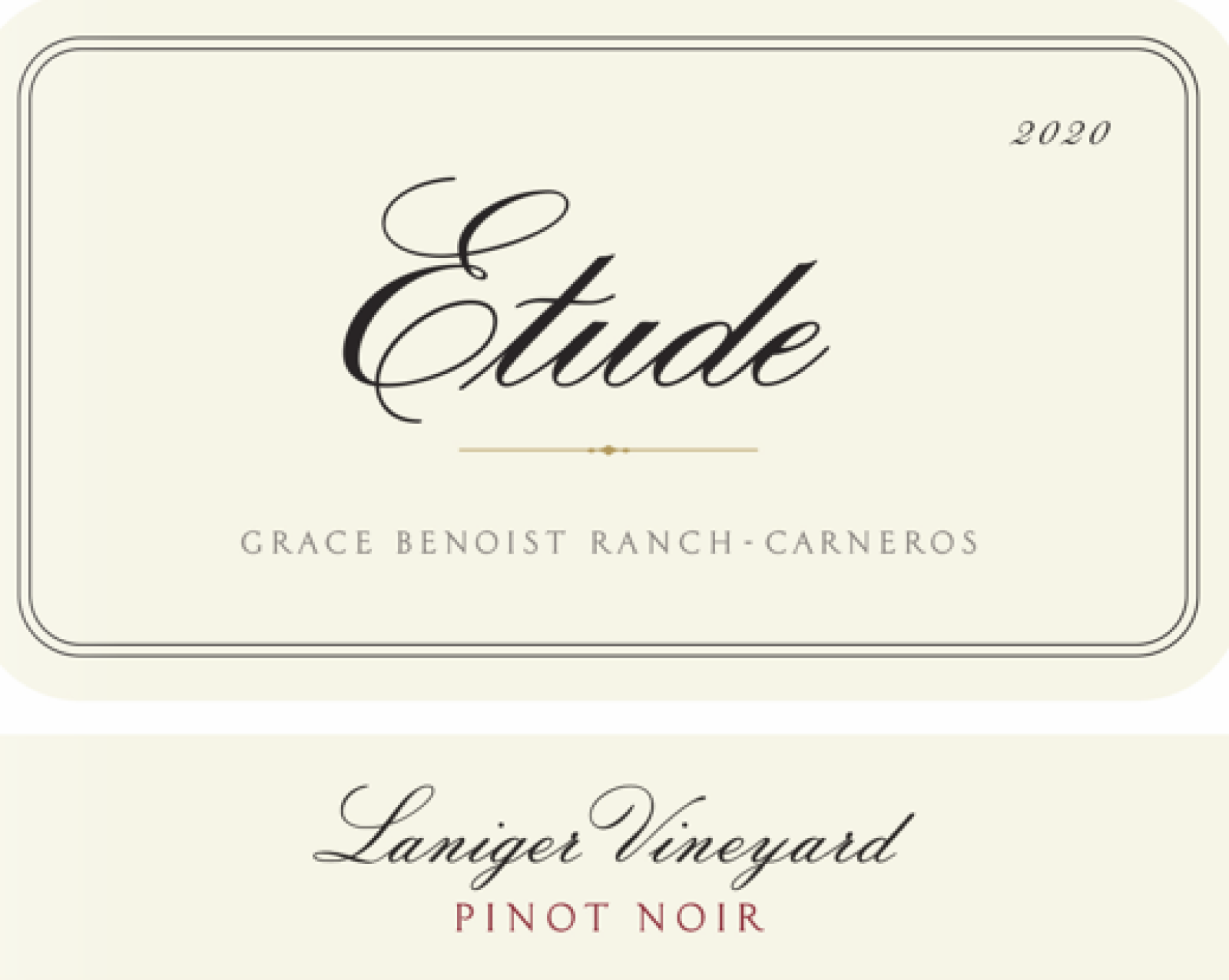 Etude Laniger Vineyard Pinot Noir 2020