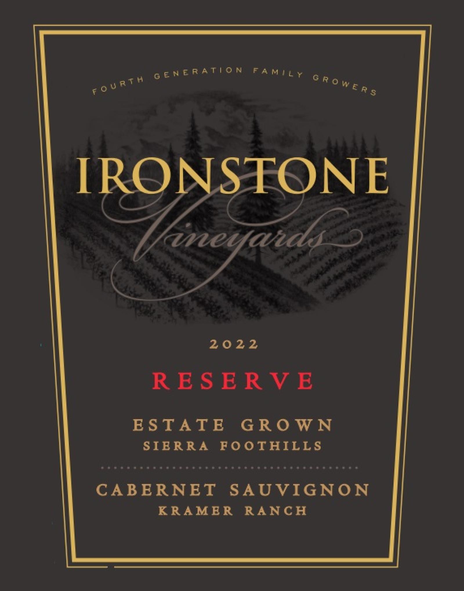 Reserve Estate Grown "Kramer Ranch" Cabernet Sauvignon 2022