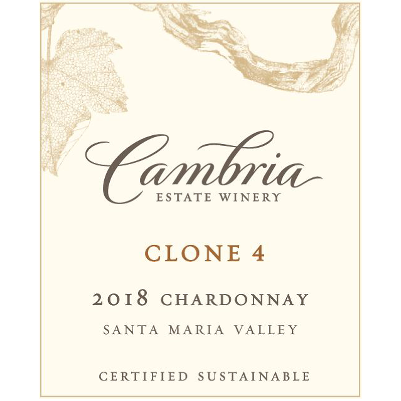 2018 Cambria Winery Clone 4 (Seeds of Empowerment) Chardonnay 