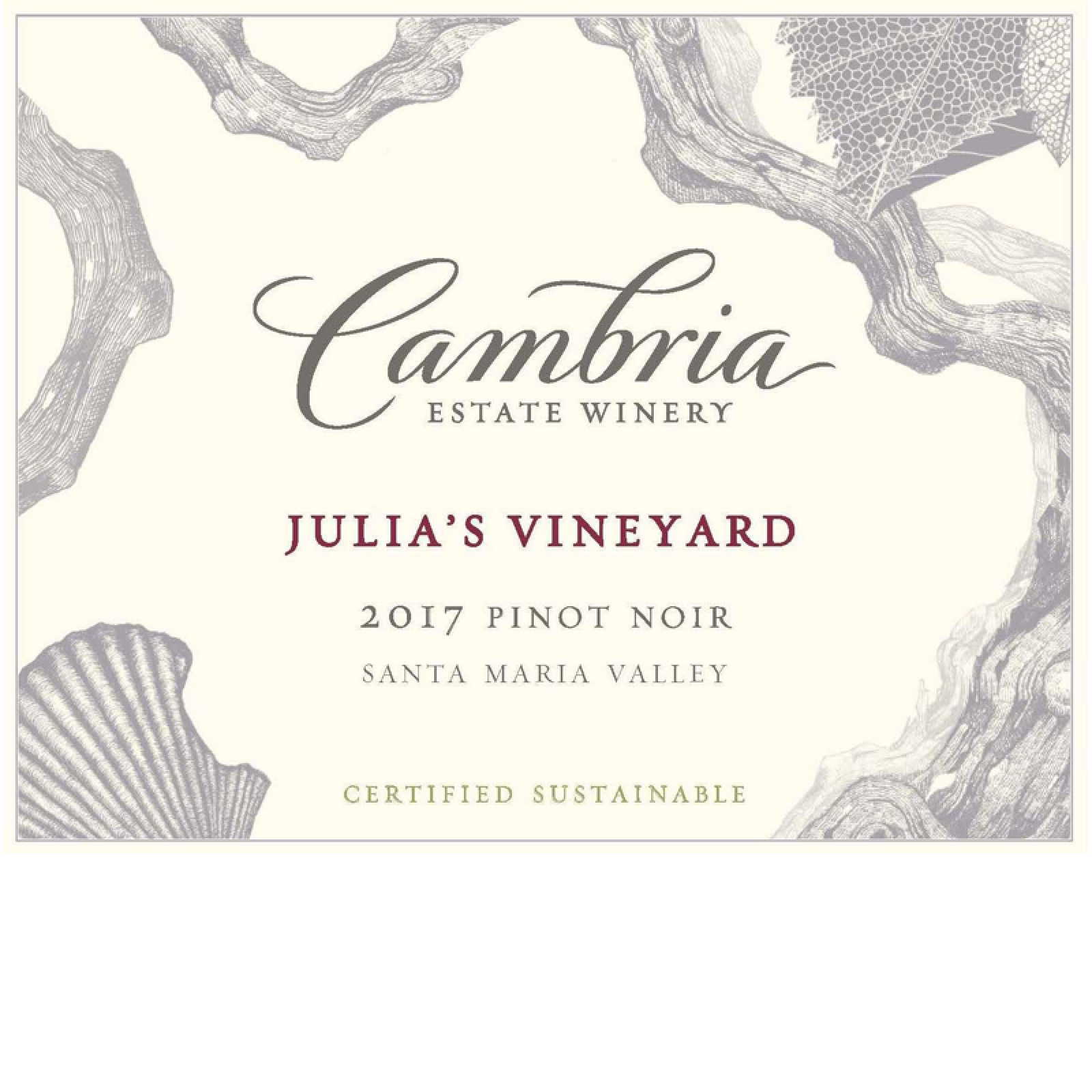 Cambria Estate Julia's Vineyard Pinot Noir 2017