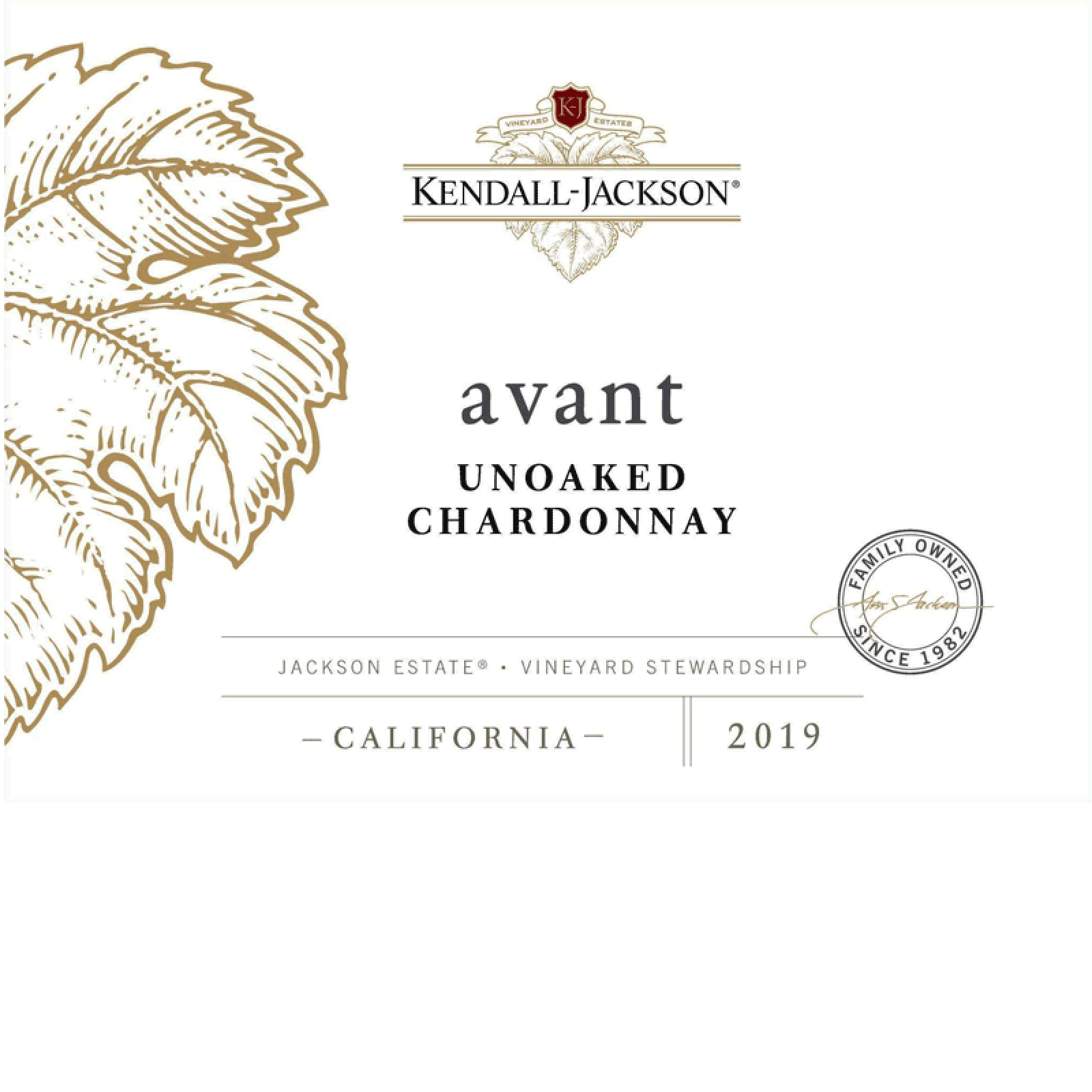 2019 Kendall-Jackson Avant Unoaked Chardonnay