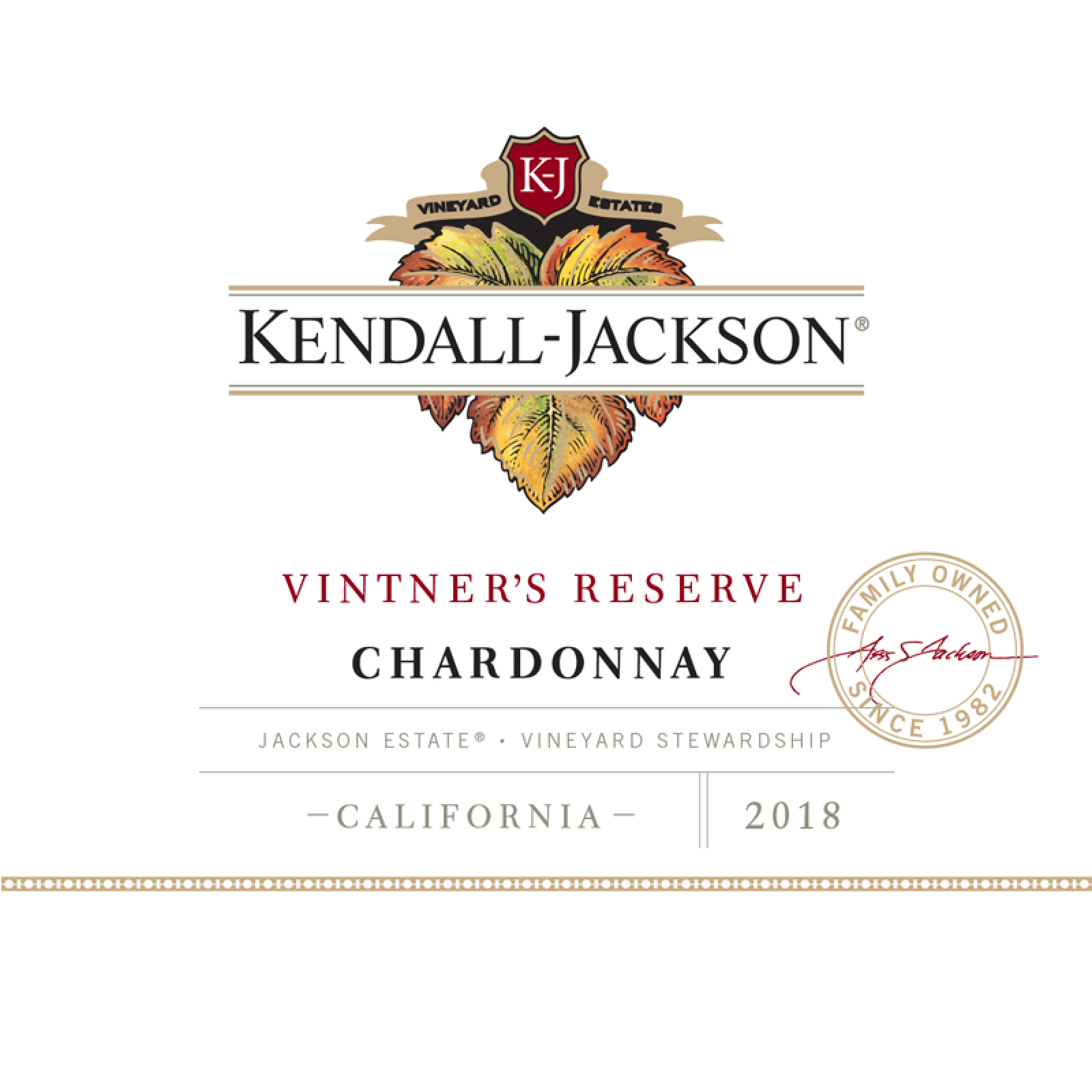 2018 Vintner's Reserve Chardonnay