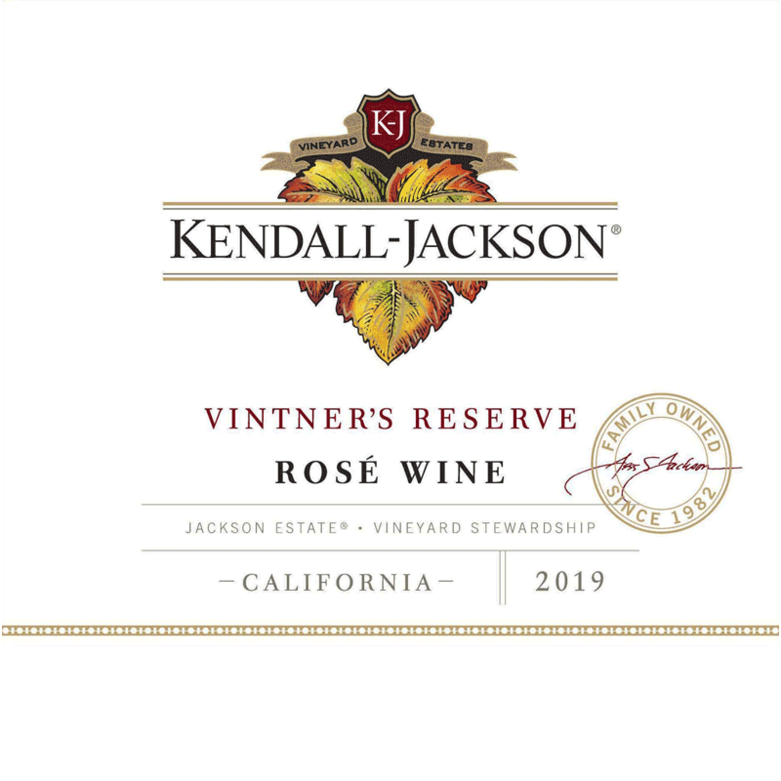 Kendall-Jackson Vintner's Reserve Rose 2019