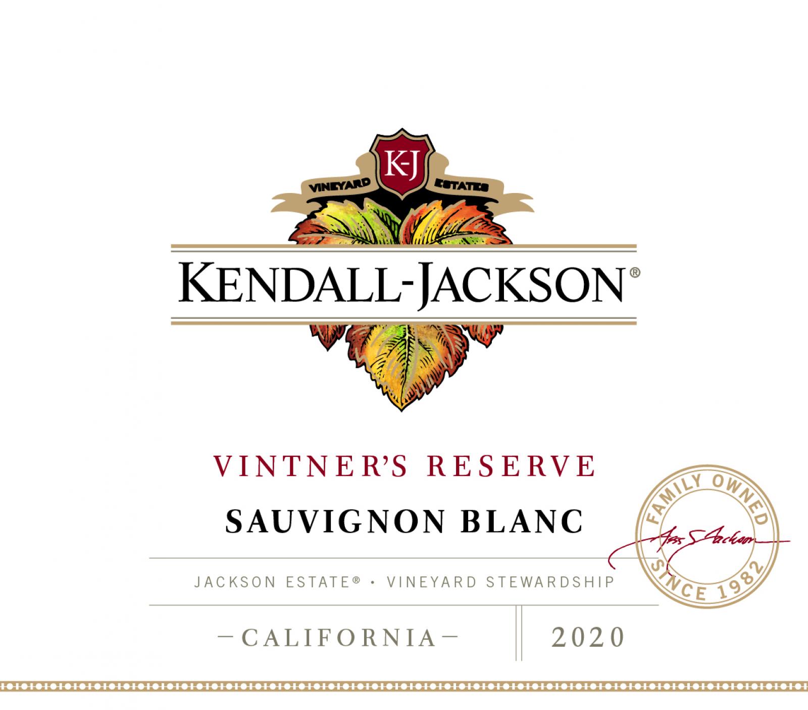 Kendall Jackson Vintner's Reserve Sauvignon Blanc 2020
