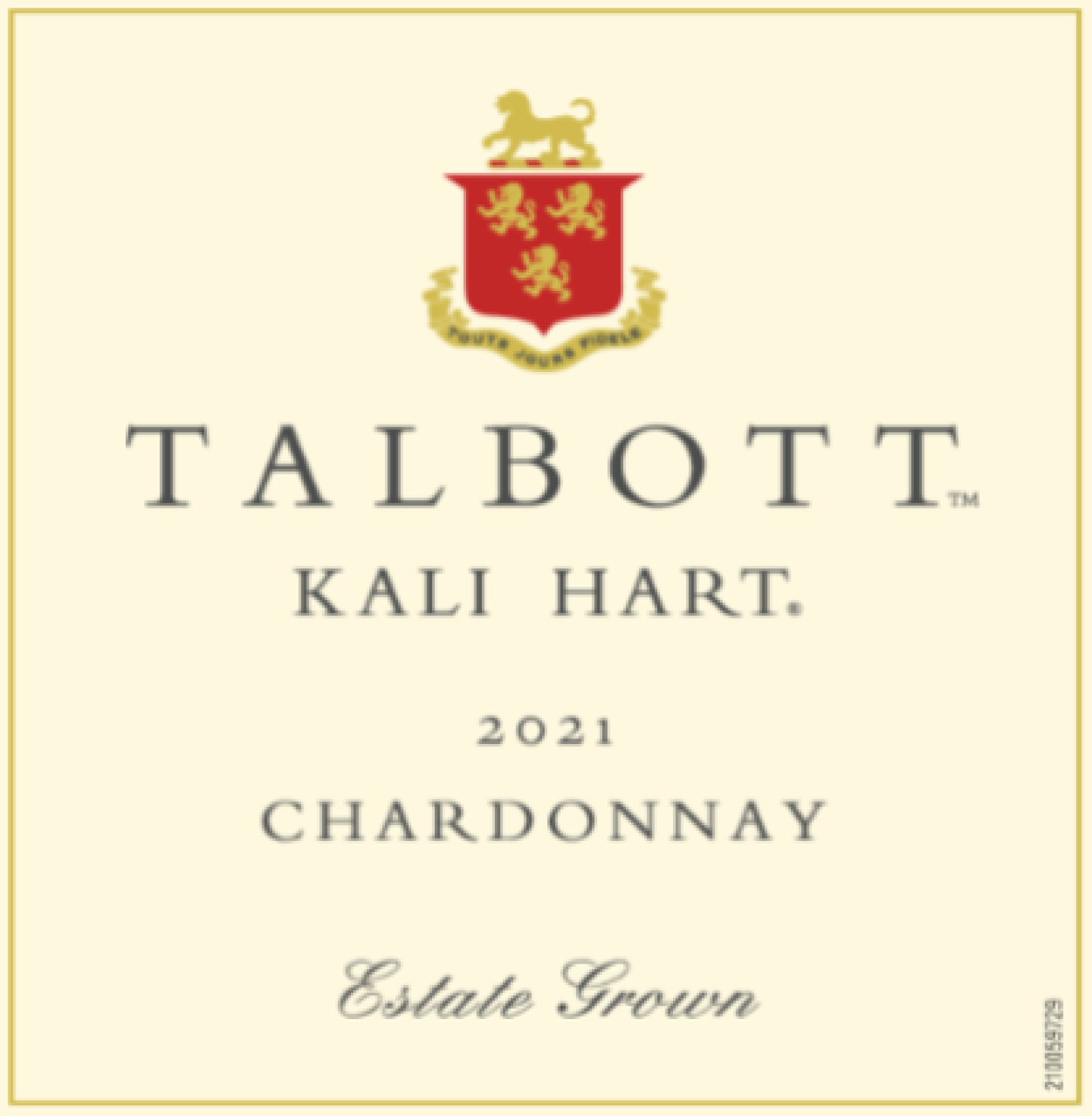 Talbott Vineyards Kali Hart Chardonnay 2021