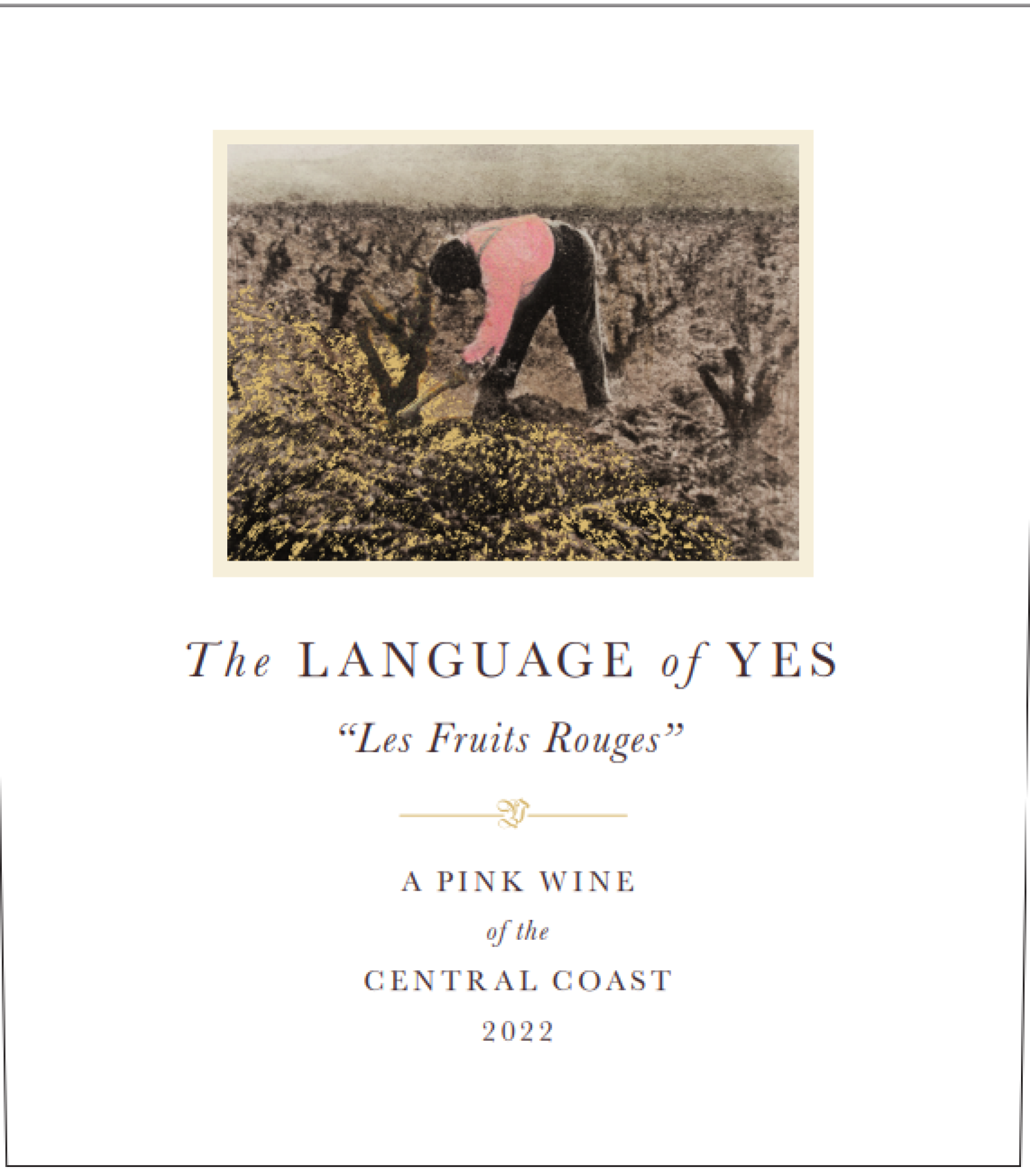 The Language of Yes Les Fruits Rouges 2022