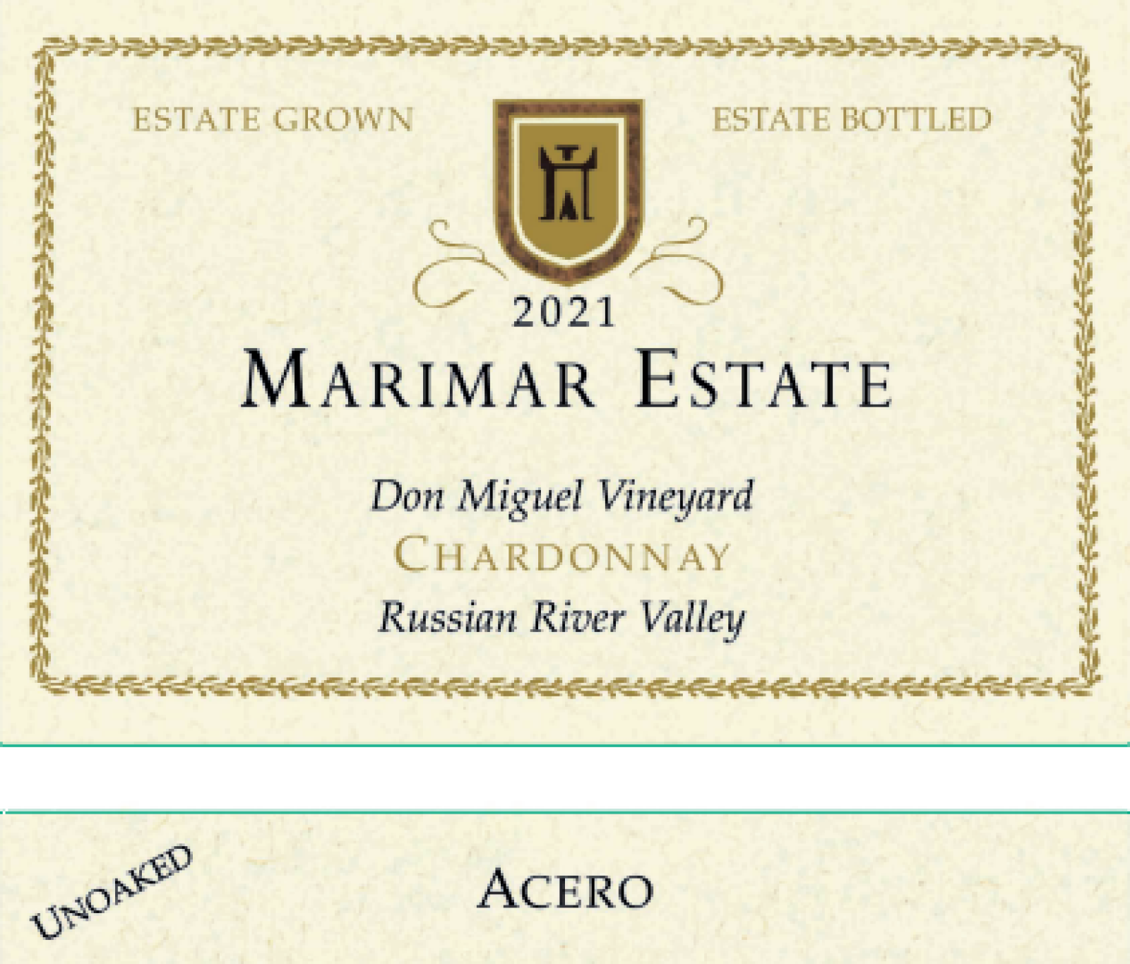 Marimar Unoaked Chardonnay Acero 2021